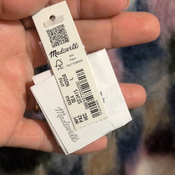 Madewell Multicolor Patterned Women's Sweater - Picture 5 of 8